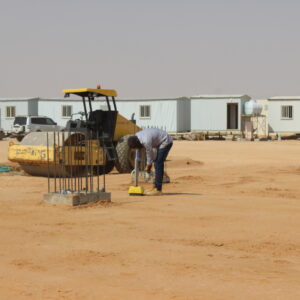 اعمال ومشاريع تجهيز الطرق والردم والدفان والدمك