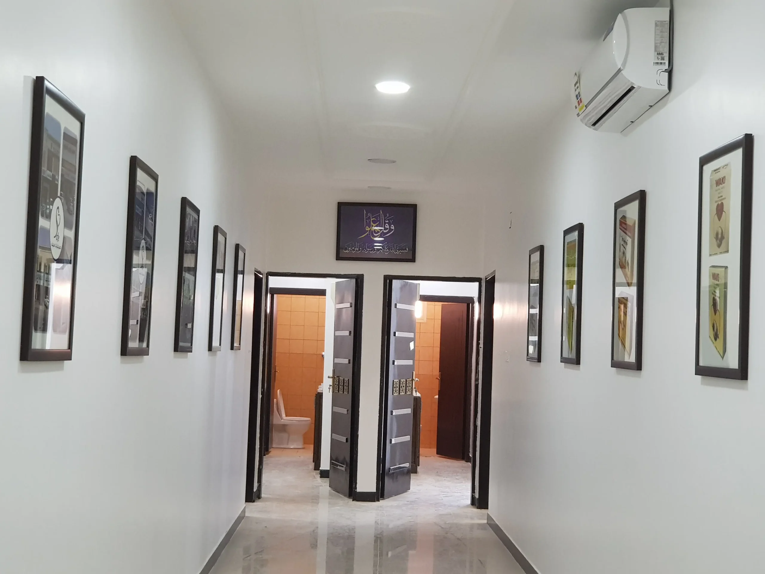 انشاء وتجهيز المقر الادارى لمجموعة القفارى الطبية