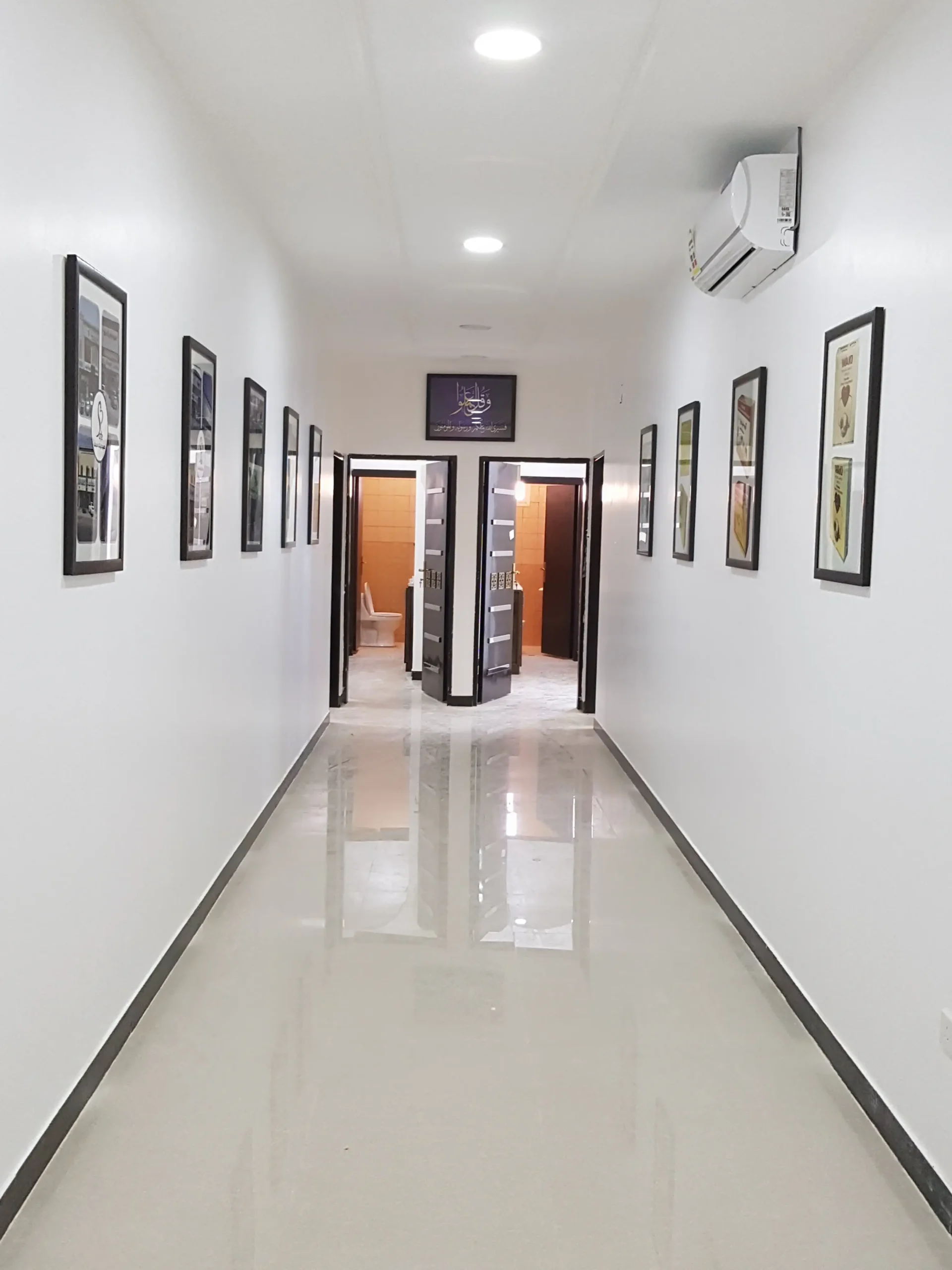 انشاء وتجهيز المقر الادارى لمجموعة القفارى الطبية